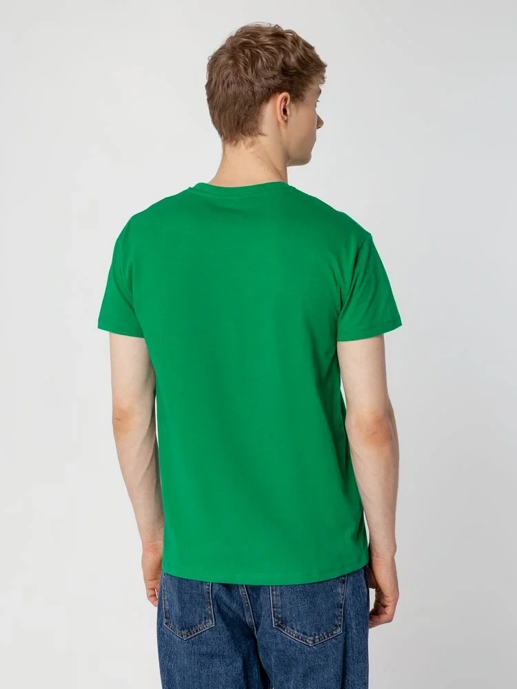Футболка унисекс Regent 150, темно-зеленая - фото 14
