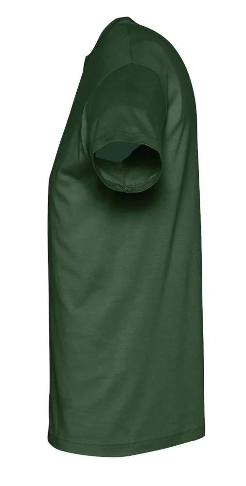 Футболка унисекс Regent 150, темно-зеленая - фото 4