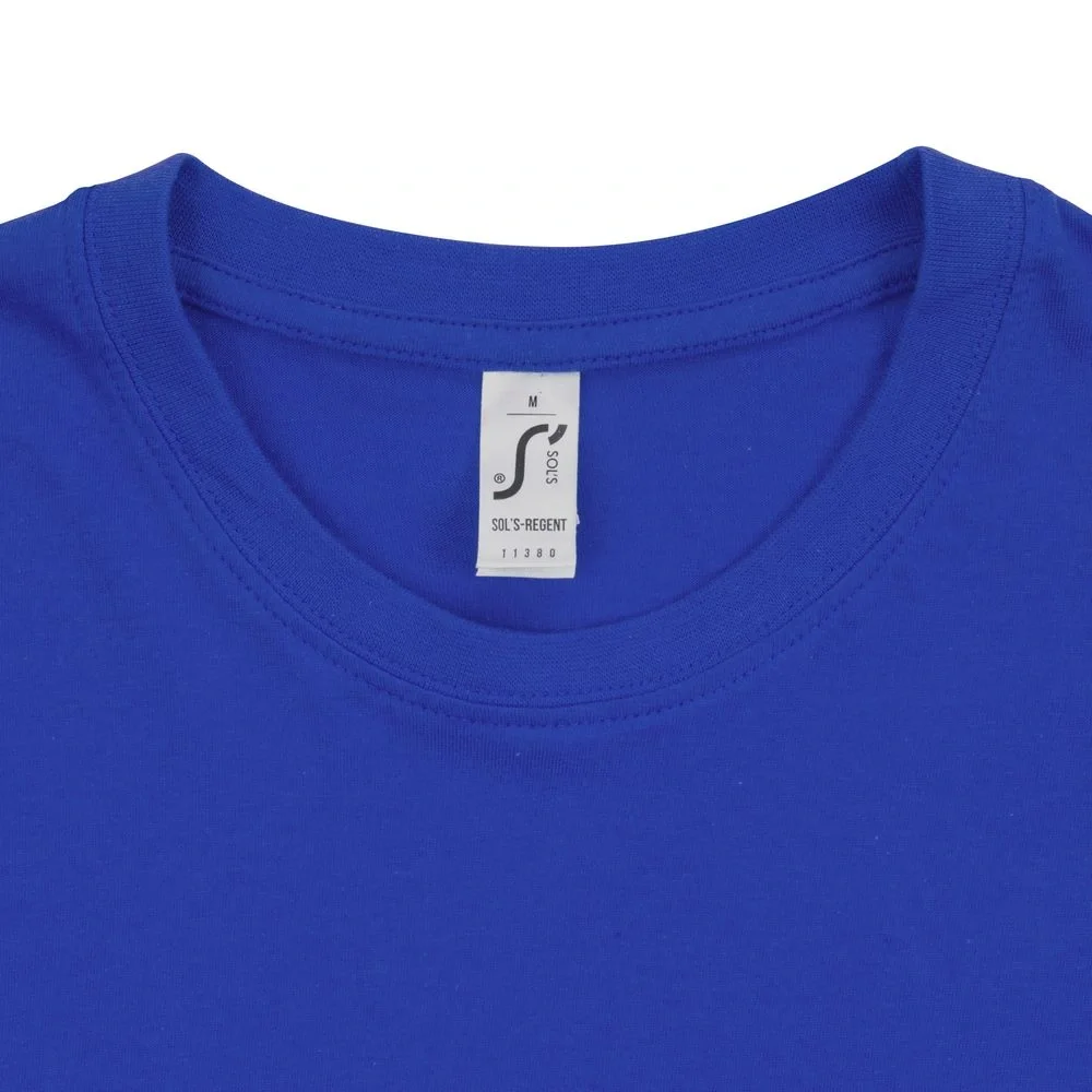 Футболка унисекс Regent 150, ярко-синяя (royal) - фото 9