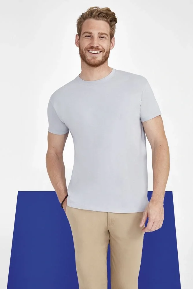 Футболка унисекс Regent 150, зеленое яблоко - фото 5