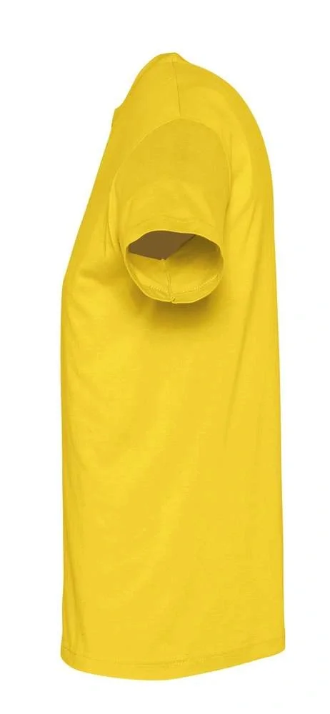 Футболка унисекс Regent 150, желтая - фото 4