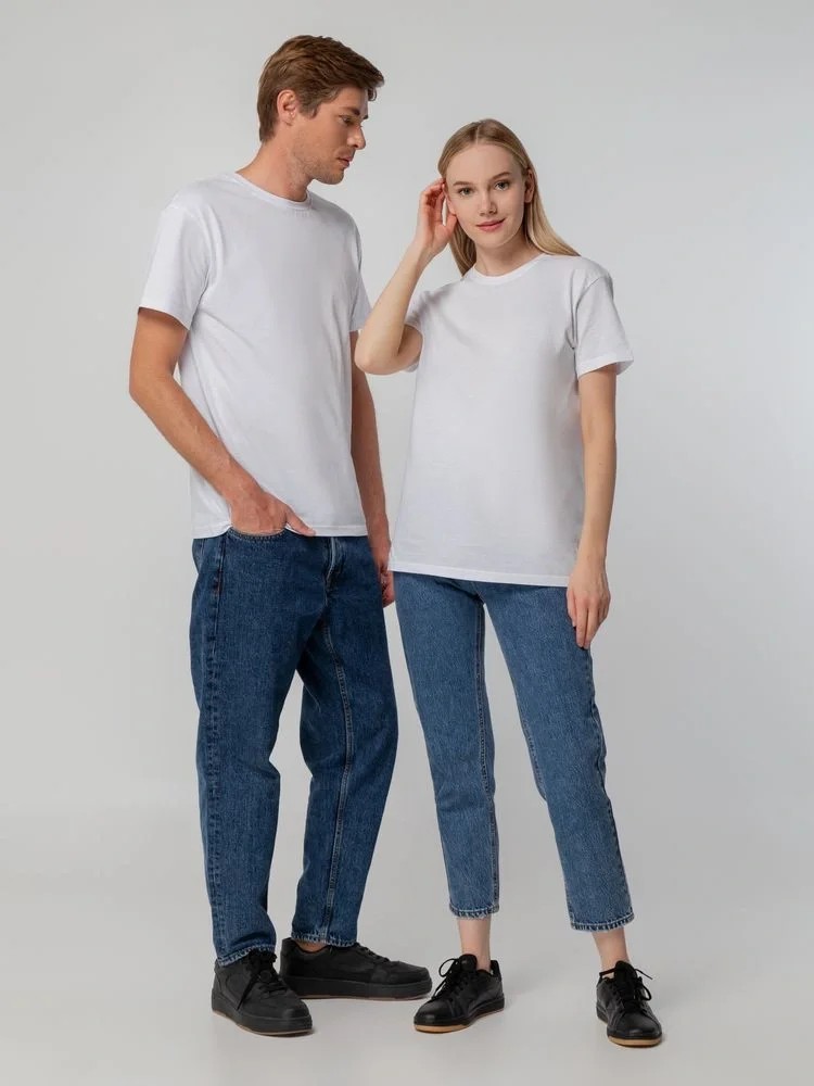 Футболка унисекс T-bolka 140, белая - фото 23