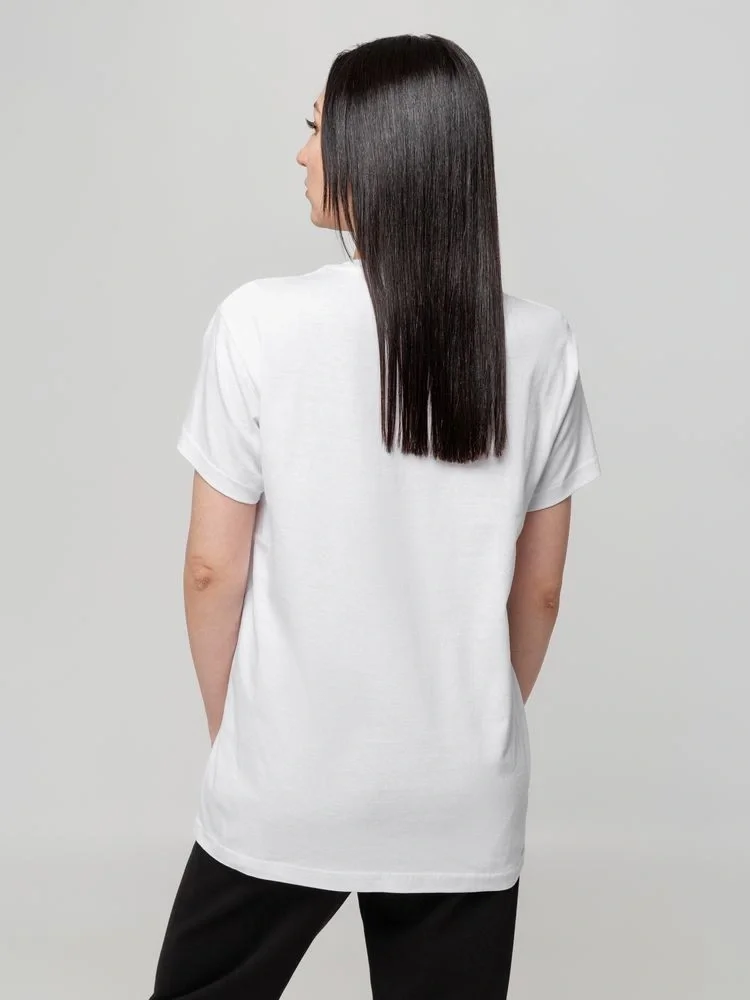 Футболка унисекс T-bolka 140, белая - фото 9