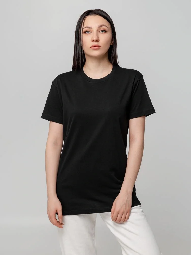 Футболка унисекс T-bolka 140, черная - фото 11