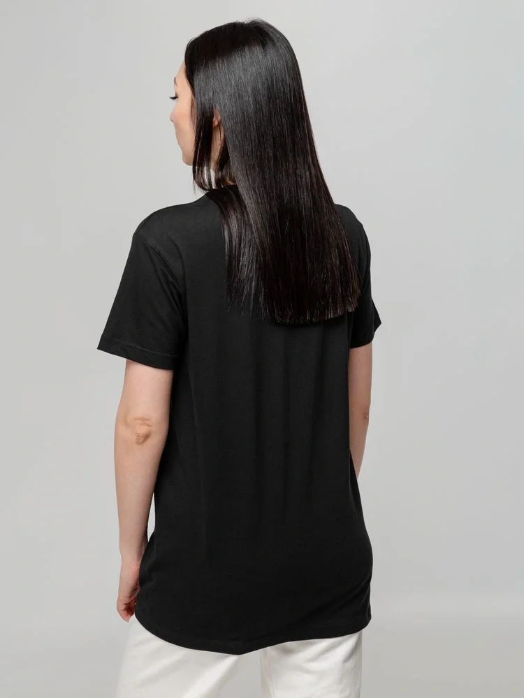 Футболка унисекс T-bolka 140, черная - фото 12