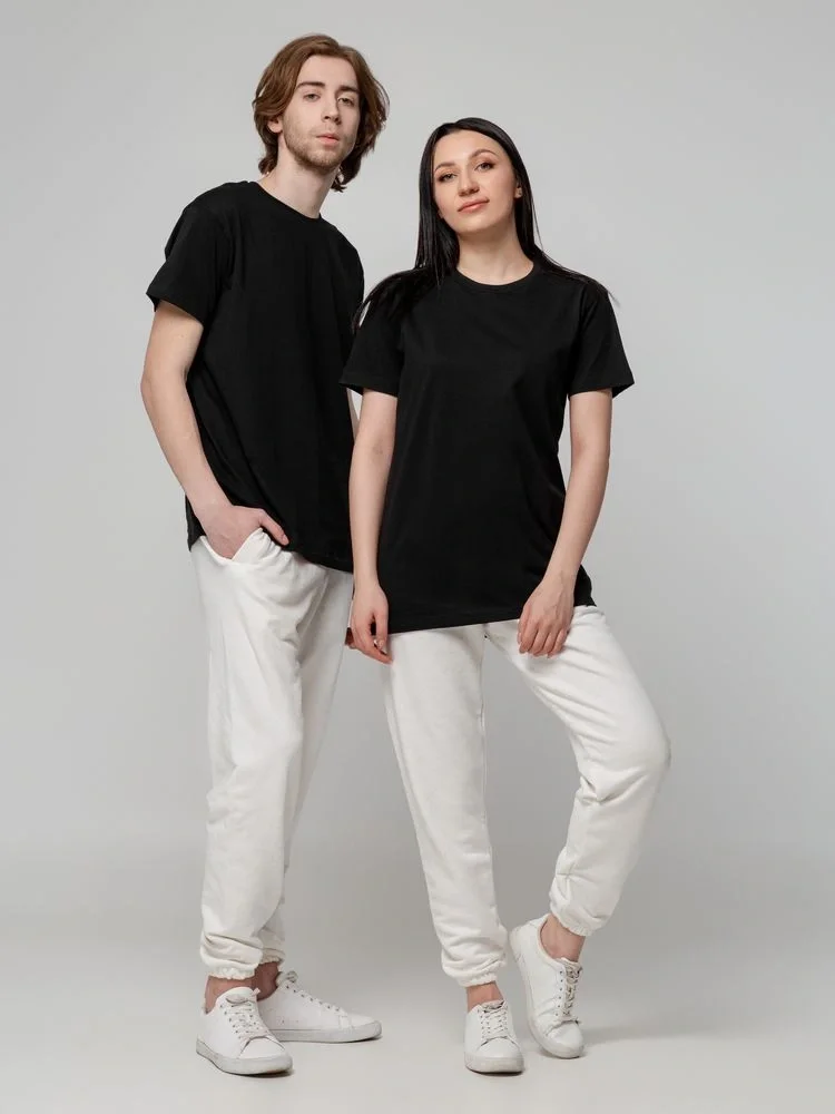 Футболка унисекс T-bolka 140, черная - фото 13