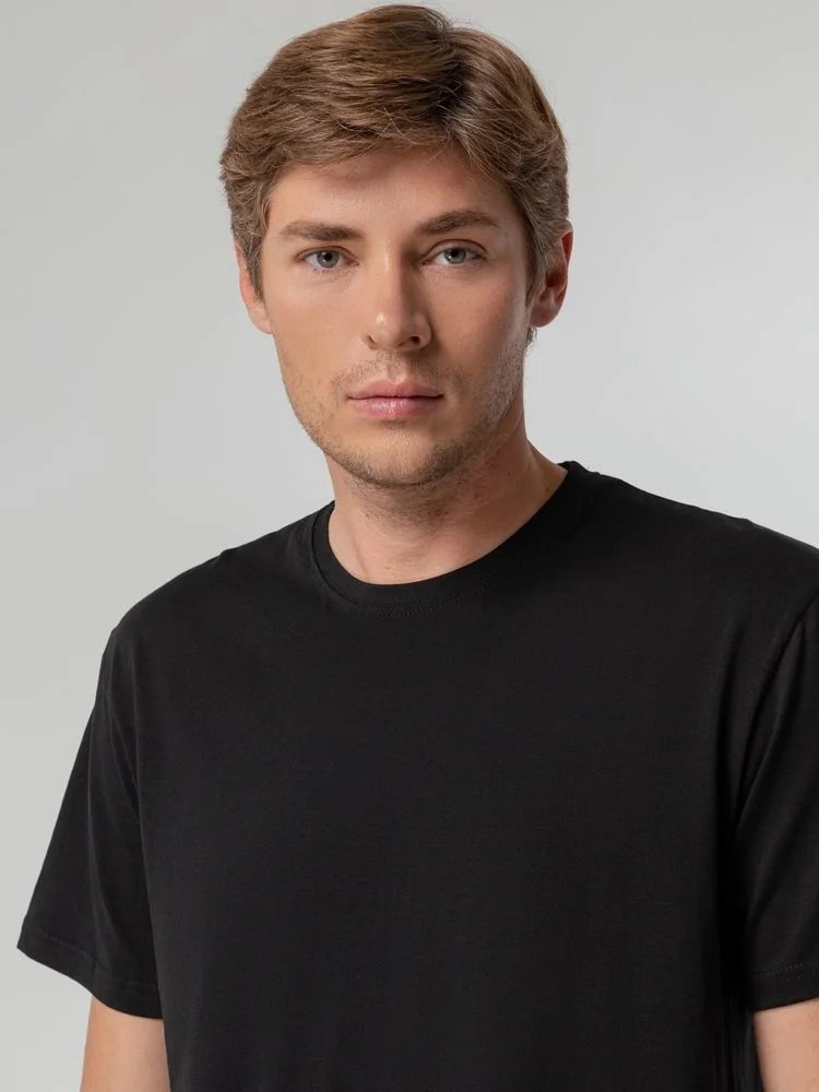 Футболка унисекс T-bolka 140, черная - фото 20