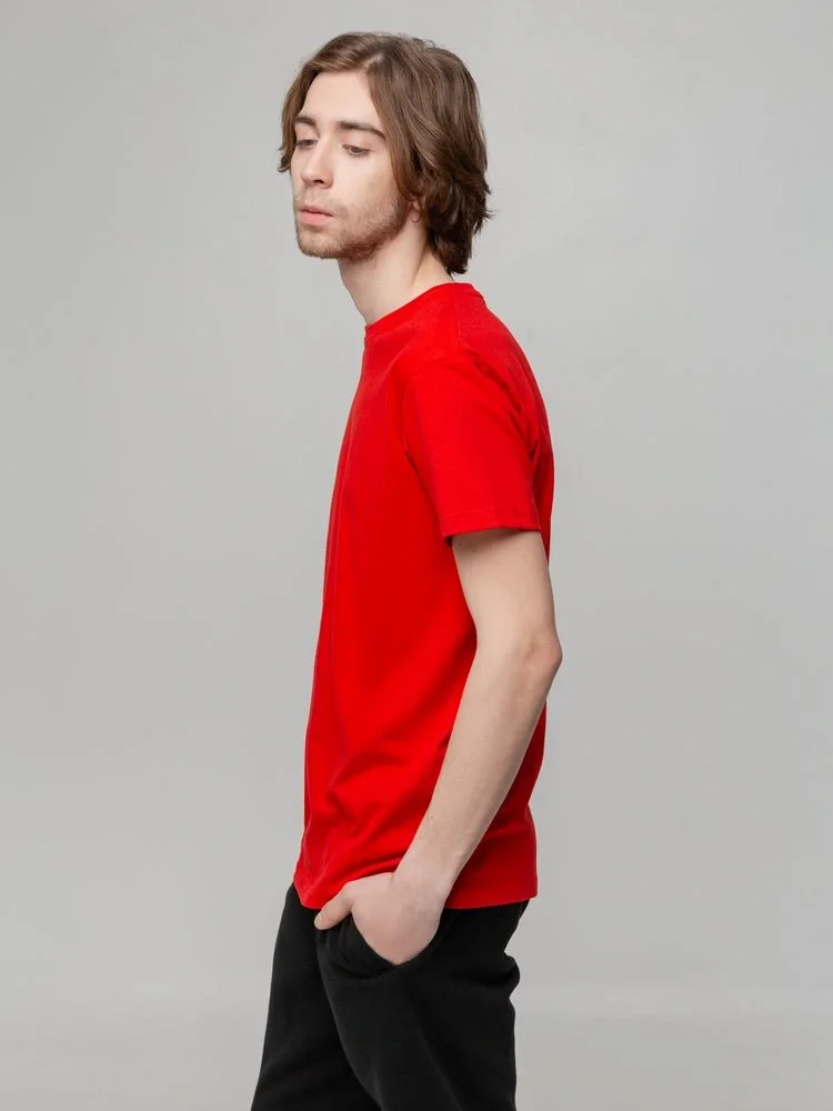 Футболка унисекс T-bolka 140, красная - фото 10