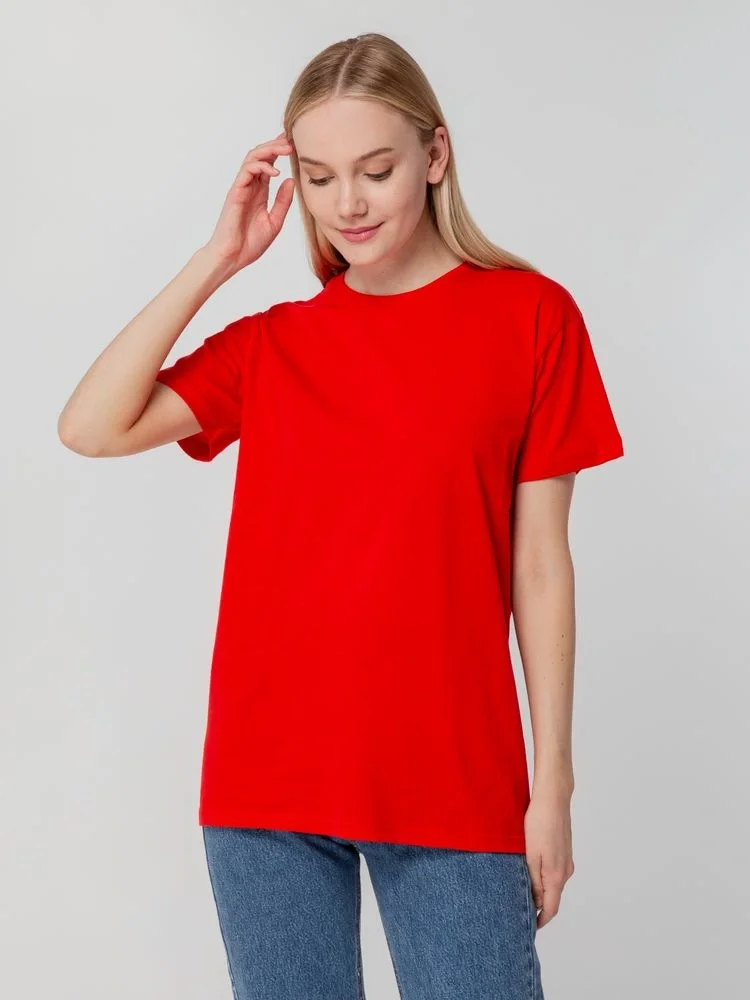 Футболка унисекс T-bolka 140, красная - фото 19