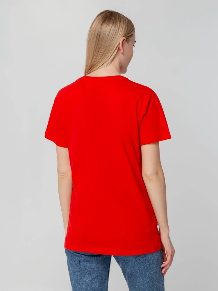 Футболка унисекс T-bolka 140, красная - фото 20