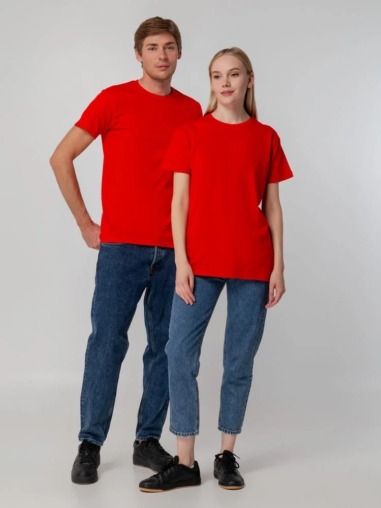 Футболка унисекс T-bolka 140, красная - фото 25