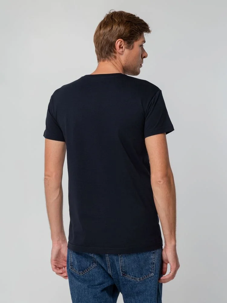 Футболка унисекс T-bolka 140, темно-синяя - фото 16