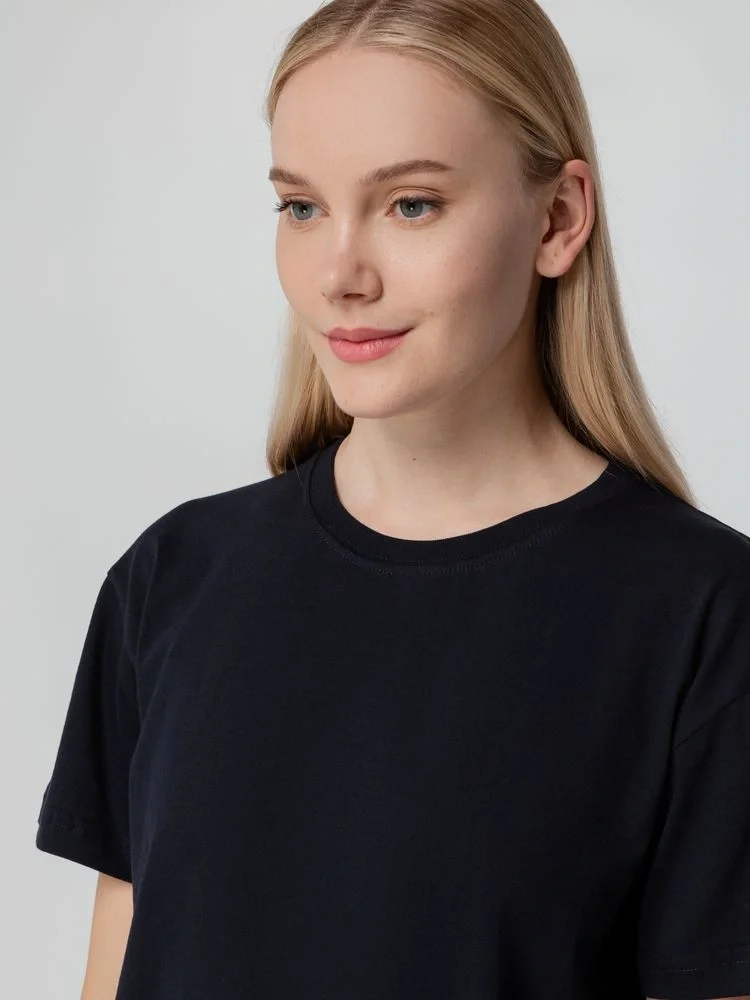 Футболка унисекс T-bolka 140, темно-синяя - фото 20