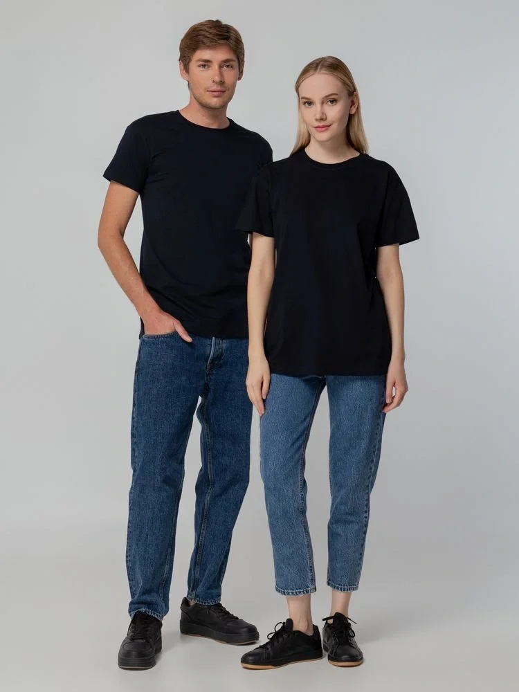 Футболка унисекс T-bolka 140, темно-синяя - фото 21