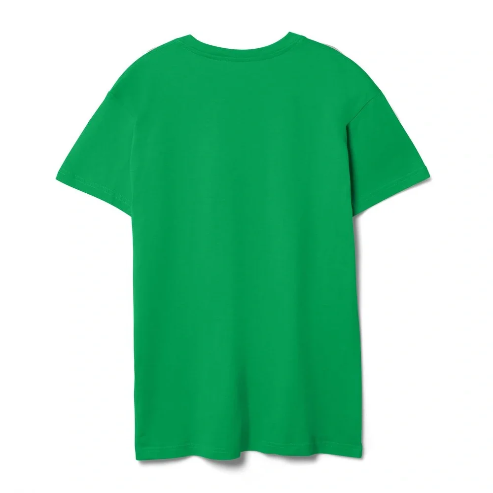 Футболка унисекс T-bolka 140, темно-зеленая - фото 11