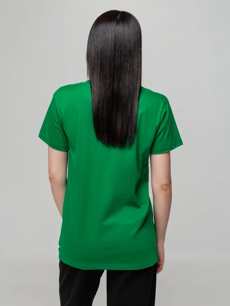 Футболка унисекс T-bolka 140, темно-зеленая - фото 15