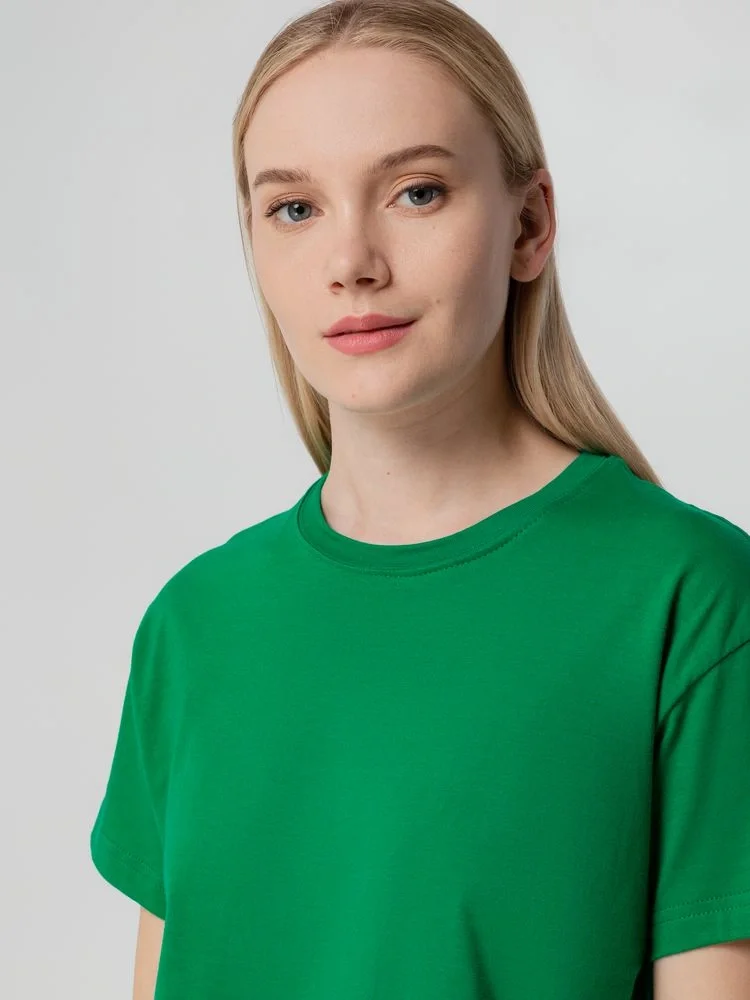 Футболка унисекс T-bolka 140, темно-зеленая - фото 25