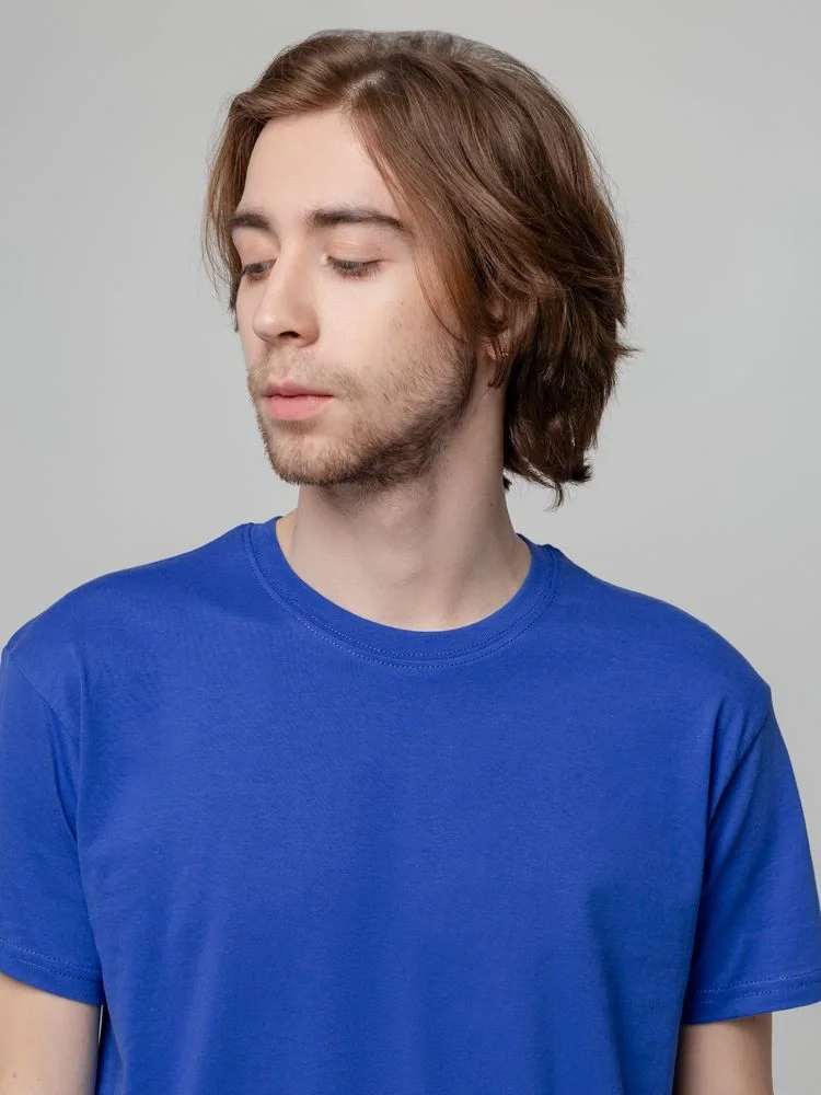 Футболка унисекс T-bolka 140, ярко-синяя - фото 11