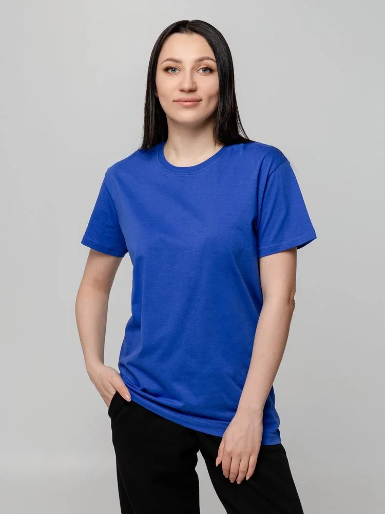 Футболка унисекс T-bolka 140, ярко-синяя - фото 12
