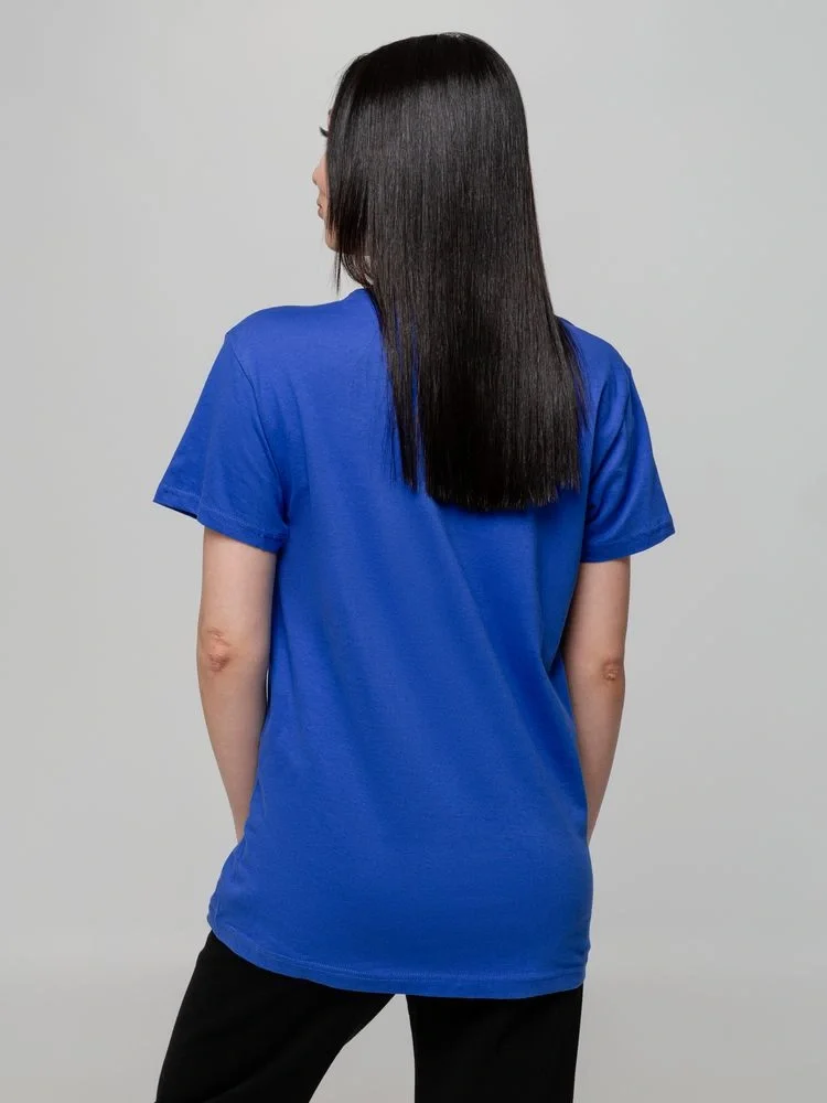 Футболка унисекс T-bolka 140, ярко-синяя - фото 13