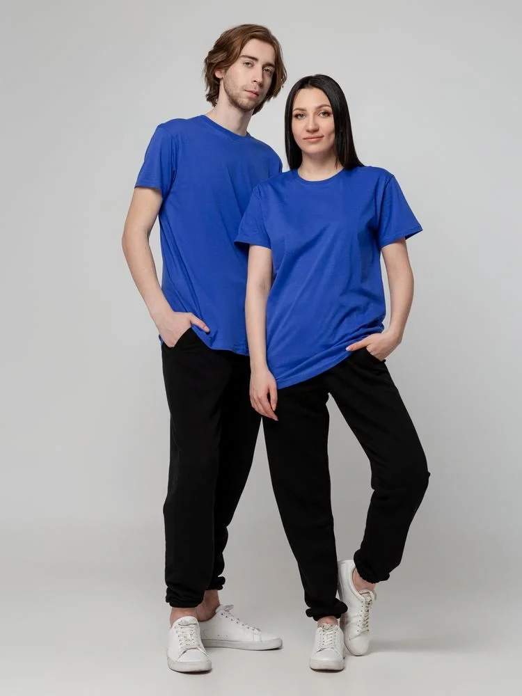 Футболка унисекс T-bolka 140, ярко-синяя - фото 14