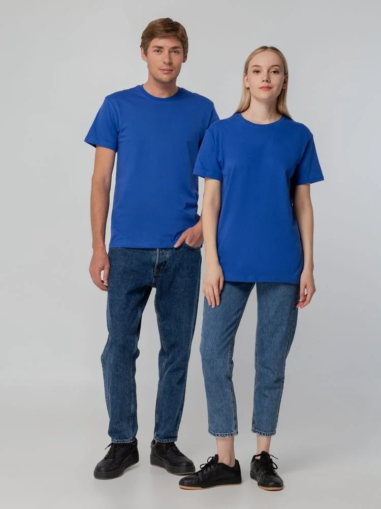 Футболка унисекс T-bolka 140, ярко-синяя - фото 23