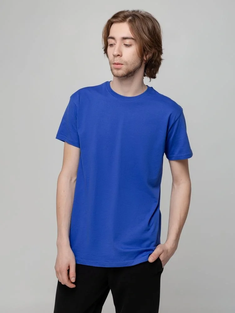 Футболка унисекс T-bolka 140, ярко-синяя - фото 9