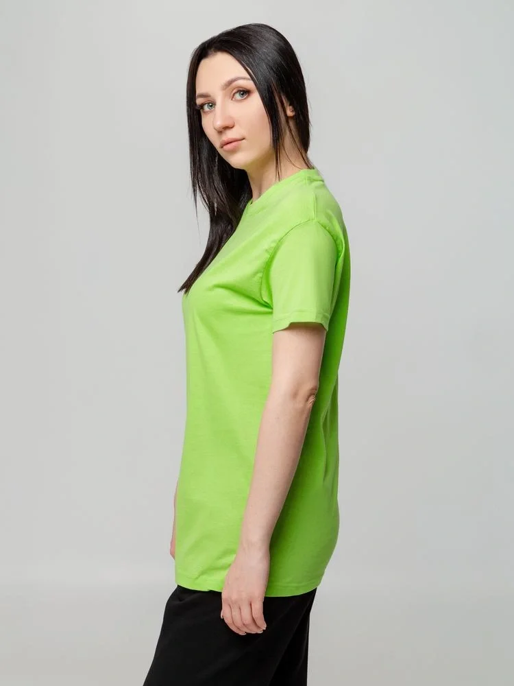 Футболка унисекс T-bolka 140, зеленое яблоко - фото 12