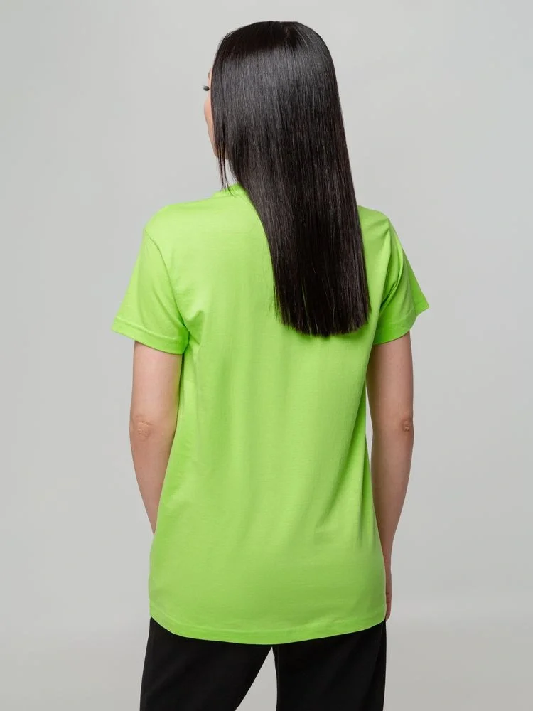 Футболка унисекс T-bolka 140, зеленое яблоко - фото 13