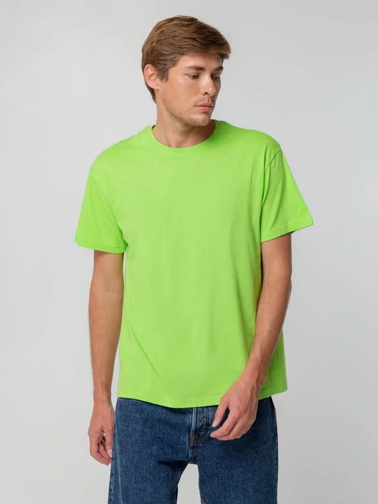 Футболка унисекс T-bolka 140, зеленое яблоко - фото 17