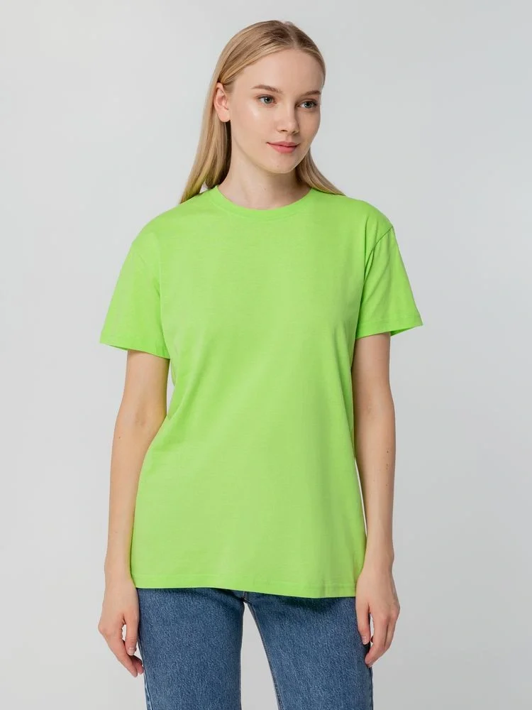 Футболка унисекс T-bolka 140, зеленое яблоко - фото 20