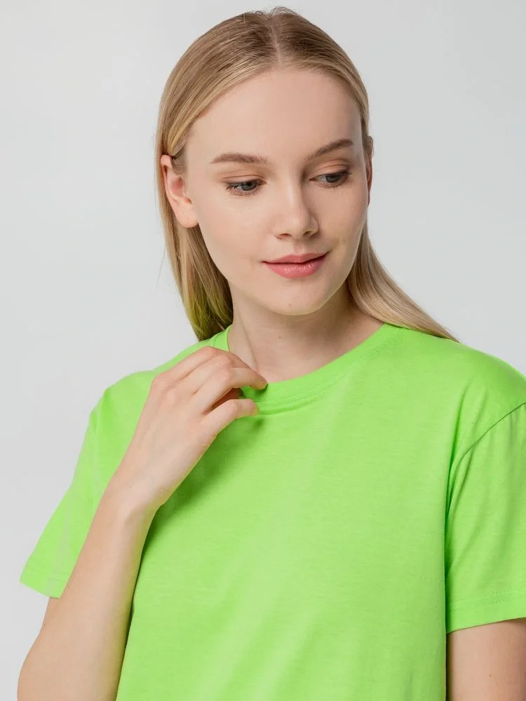 Футболка унисекс T-bolka 140, зеленое яблоко - фото 22