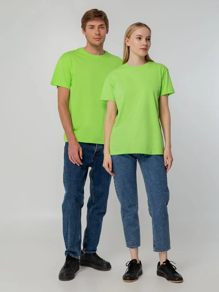 Футболка унисекс T-bolka 140, зеленое яблоко - фото 23