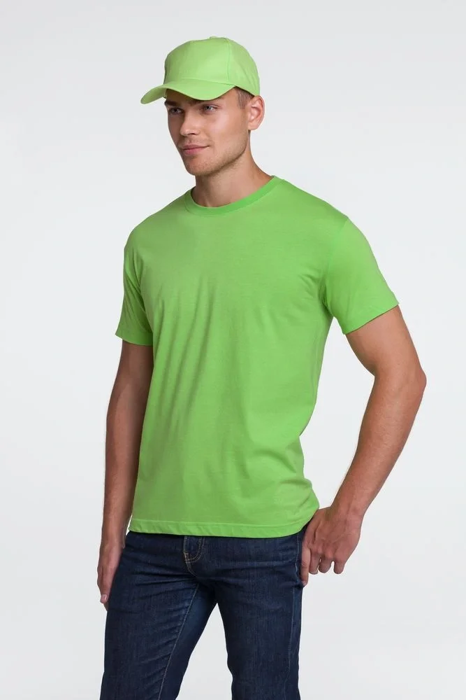 Футболка унисекс T-bolka 140, зеленое яблоко - фото 4