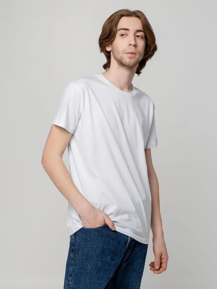 Футболка унисекс T-Bolka 160, белая - фото 11