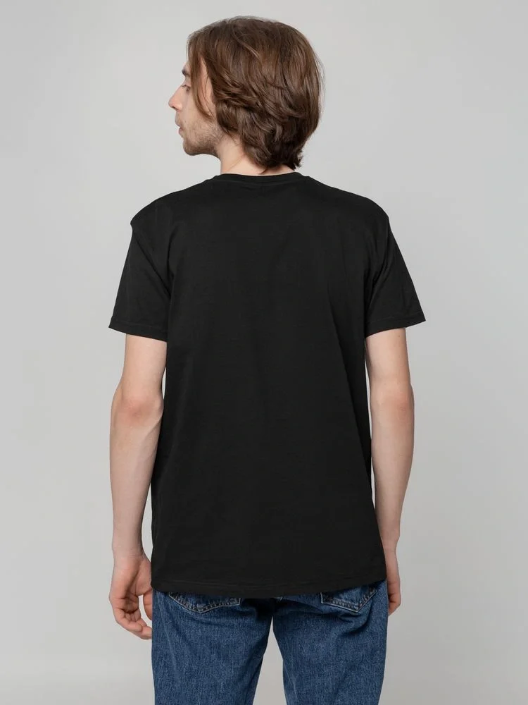 Футболка унисекс T-Bolka 160, черная - фото 12