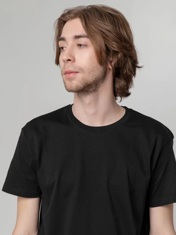 Футболка унисекс T-Bolka 160, черная - фото 13