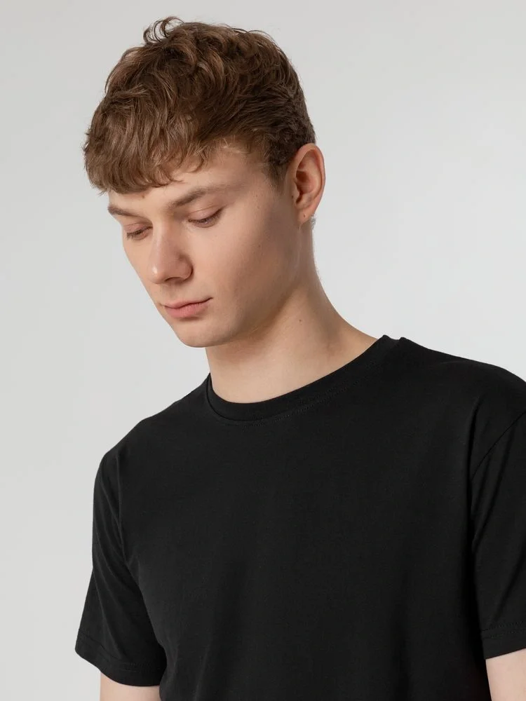 Футболка унисекс T-Bolka 160, черная - фото 19