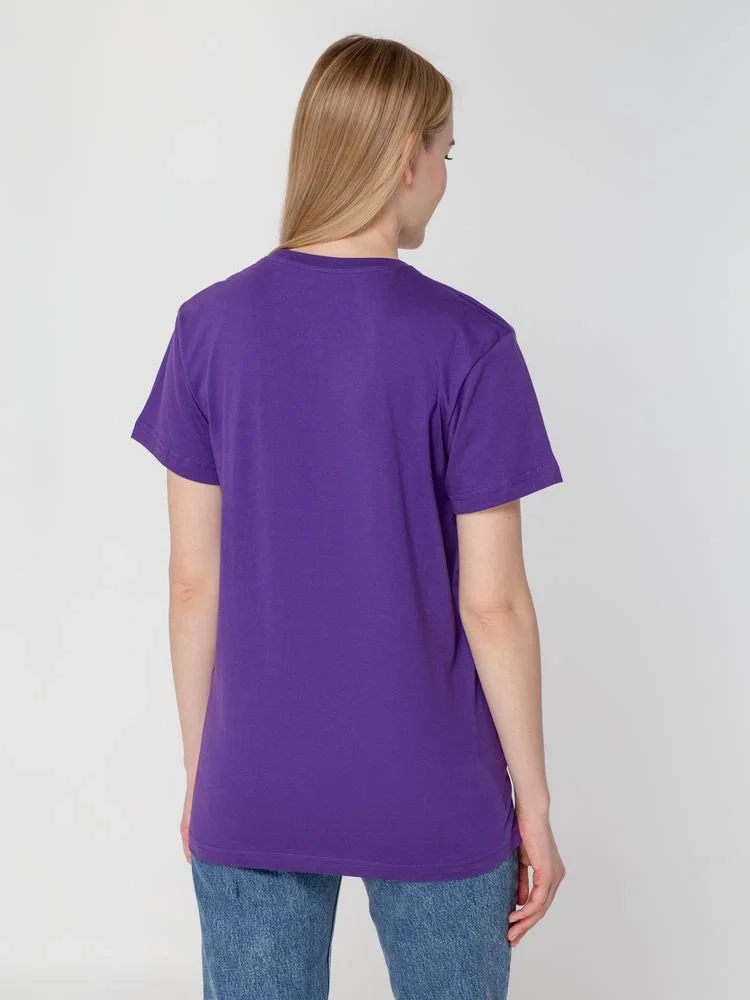 Футболка унисекс T-Bolka 160, фиолетовая - фото 21