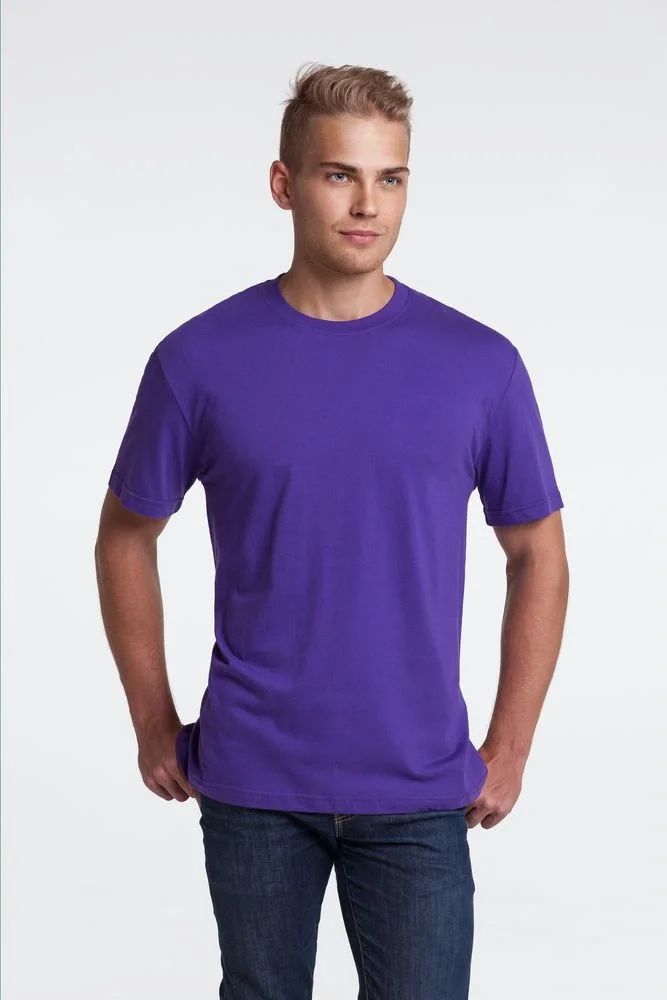 Футболка унисекс T-Bolka 160, фиолетовая - фото 4