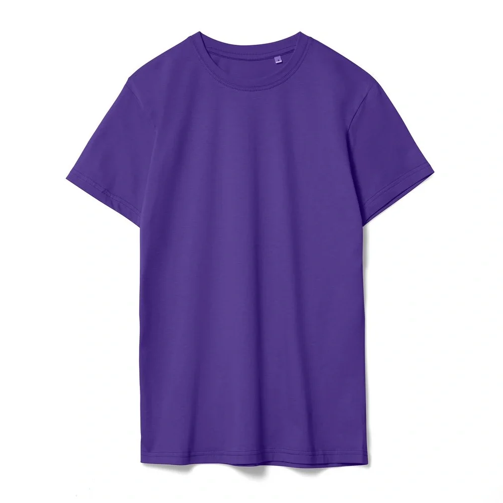Футболка унисекс T-Bolka 160, фиолетовая - фото 8