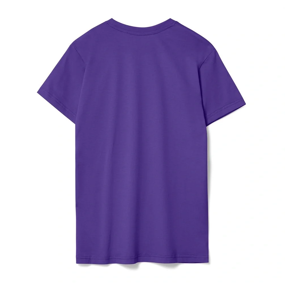 Футболка унисекс T-Bolka 160, фиолетовая - фото 9