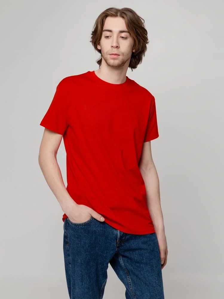 Футболка унисекс T-Bolka 160, красная - фото 14