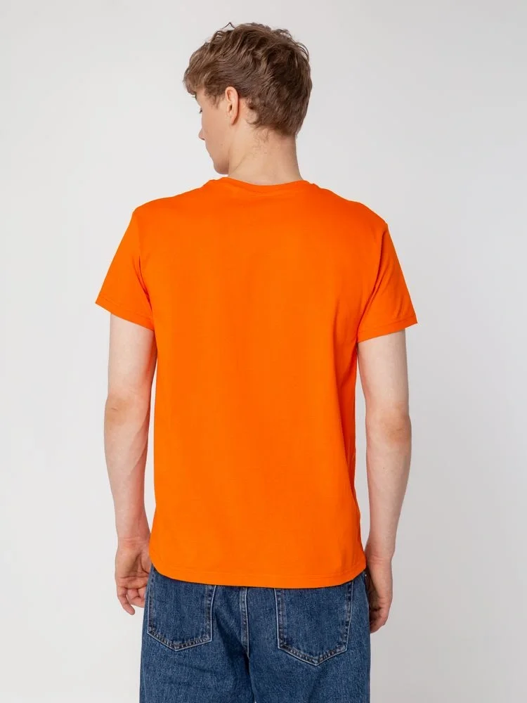 Футболка унисекс T-Bolka 160, оранжевая - фото 17