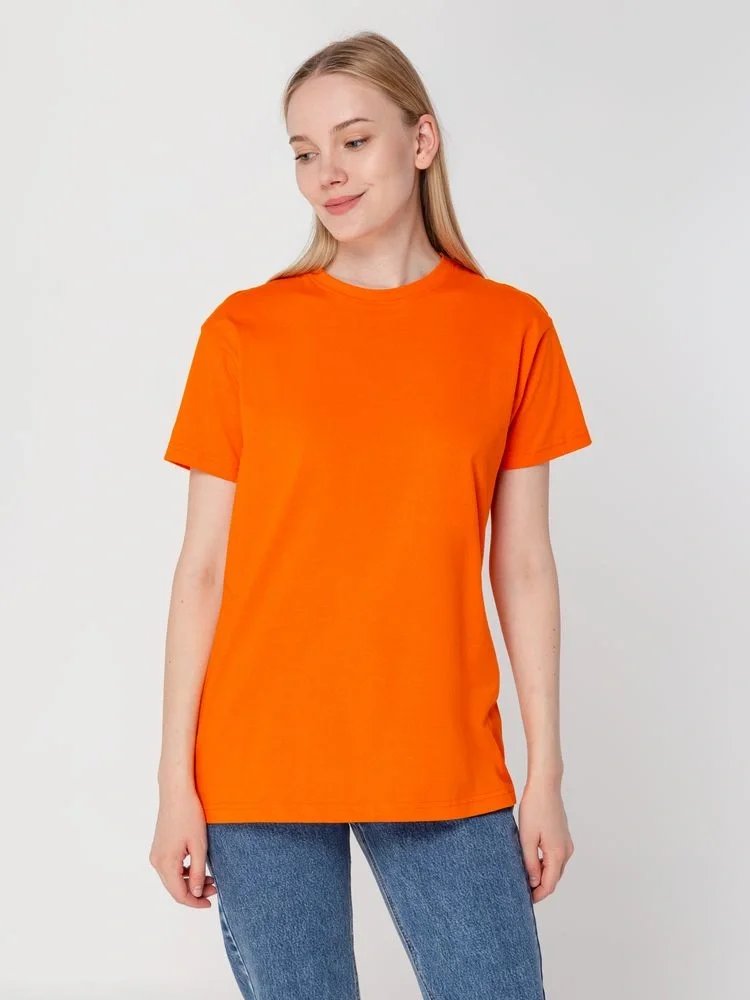 Футболка унисекс T-Bolka 160, оранжевая - фото 18