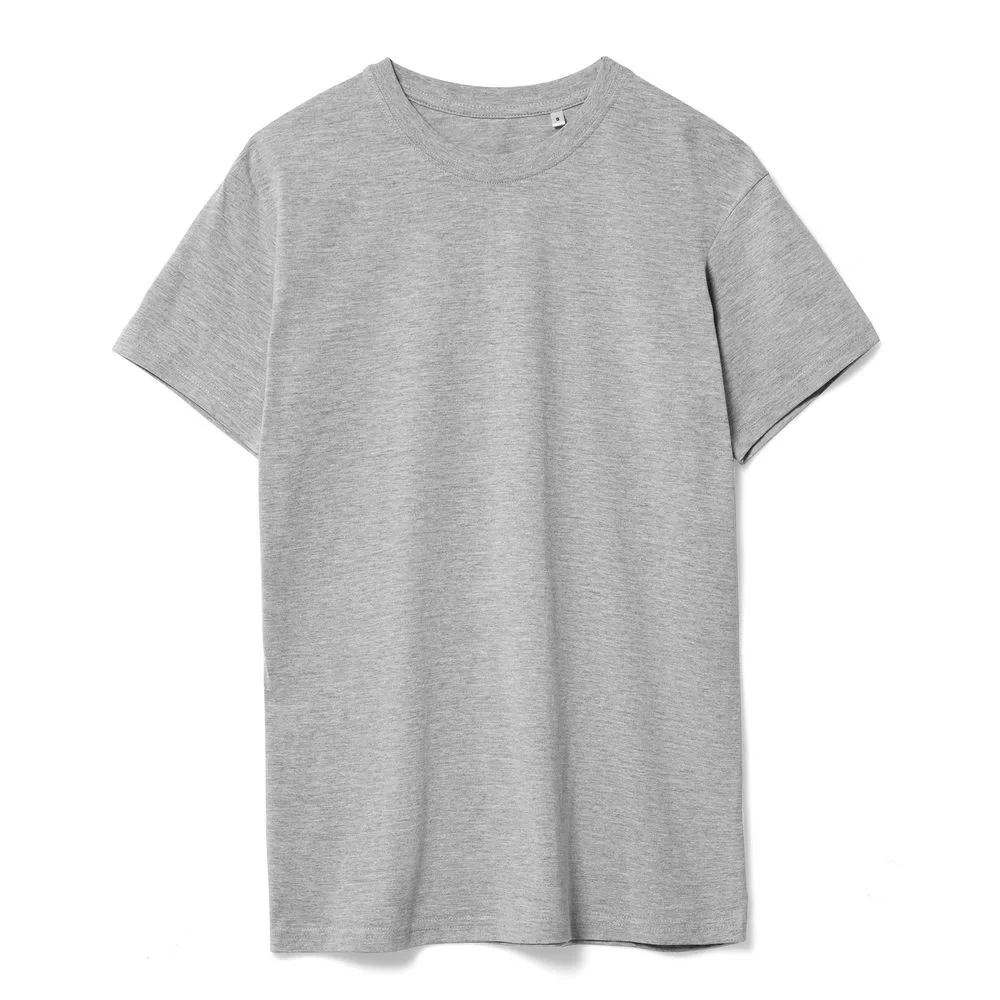 Футболка унисекс T-Bolka 160, серый меланж - фото 12