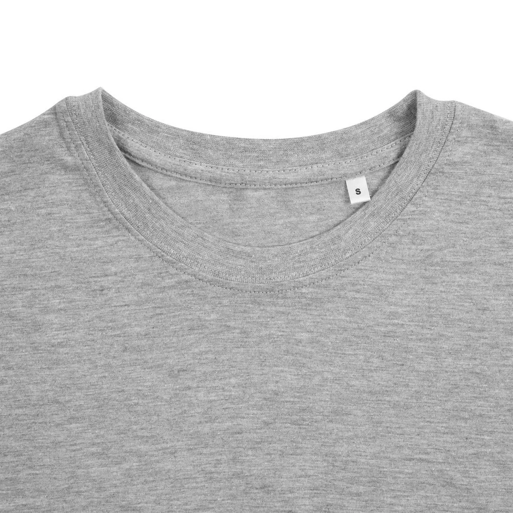 Футболка унисекс T-Bolka 160, серый меланж - фото 14