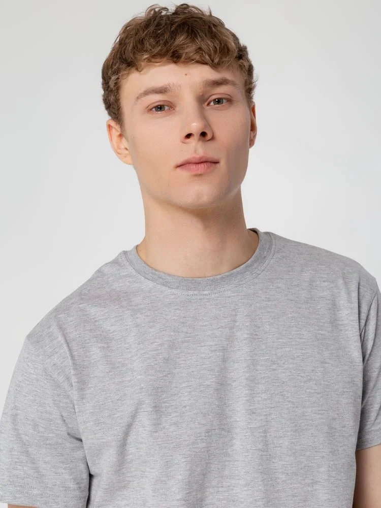 Футболка унисекс T-Bolka 160, серый меланж - фото 23