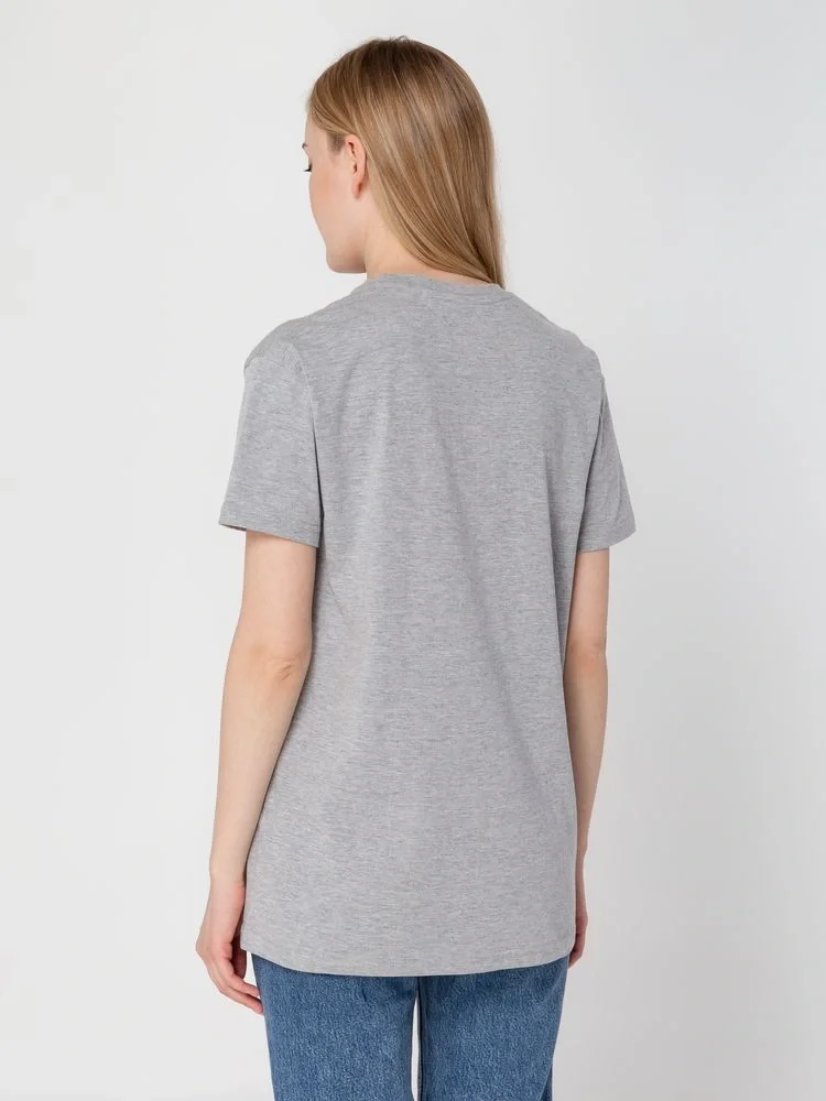 Футболка унисекс T-Bolka 160, серый меланж - фото 25