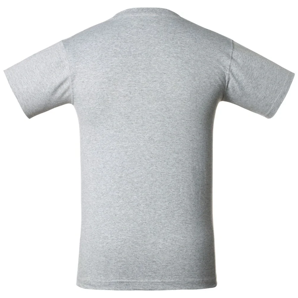 Футболка унисекс T-Bolka 160, серый меланж - фото 3